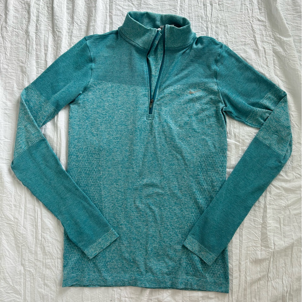 Nike Running Dri-Fit 1/4 Zip Up Long Sleeve Size L